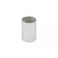 Knob de alumínio para potenciômetro de eixo estriado - B10X15 - Prata
