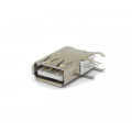 Conector USB-A Fêmea 90º PCI DS1095-01-WNR0 - Connfly