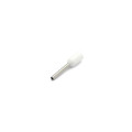 Terminal Tubular Ilhós Isolado 20 AWG 0.50mm² Branco - ES20050-1 - Eletro Service