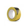 Fita Adesiva Demarcação de Solo Zebrada AM/PT 48mm x 30m  - TecTape