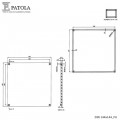 Caixa Plástica   DIN 144X144X140  - Patola