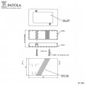 Caixa Plástica CF-095 - Patola - Caixa 117