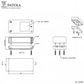 Caixa para Fonte CF-110/8 Sem Furo - Patola