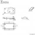 Caixa para Fonte CF-110/8 Sem Furo - Patola