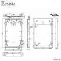 Caixa Plástica  CF-820 - Patola