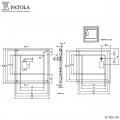 Caixa Plástica  CF-820 - Patola