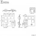 Caixa Plástica  CF-820 - Patola