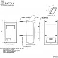 Caixa Plástica Para Controle CP-012 - Patola