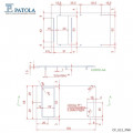 Caixa Plástica Para Controle CP-012 - Patola