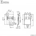 Caixa Plástica Para Controle CR-060/4 - Patola