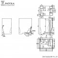 Caixa Plástica DIN 75X55X108 T.I - Patola - Caixa 86