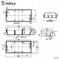 Caixa Plástica  LB-300 - Patola