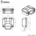 Caixa Plástica  MP-0020  - Patola