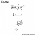 Caixa Plástica  PB 500/2  - Patola