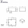 Caixa Plástica  PB-075 - Patola