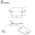 Caixa Plástica  PB-075 - Patola