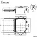 Caixa Plástica   PBO-405  - Patola