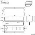 Caixa Plástica  PB-055/4 - Patola
