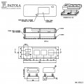 Caixa Plástica PB-560/3  - Patola