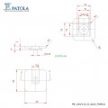 Caixa Plástica Com Alça PB-220/110-8 - Patola