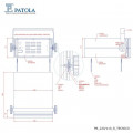 Caixa Plástica Com Alça PB-220/110-8 - Patola