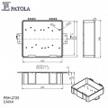 Caixa Plástica PBH-2725 - Patola