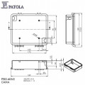 Caixa Plástica   PBO-403/2  - Patola