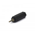 Adaptador Plug P1 2,5mm Estéreo para Jack J10 6,35mm Mono - JL16004 - Jiali