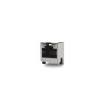 Conector RJ45 Fêmea 8 vias Blindado 90º PCI - JL46057