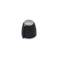 Knob para Eixo estriado - Prateado - KN-05