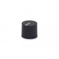 Knob Rotativo Estriado sem Parafuso - Preto - KP-02E - Scott