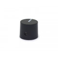 Knob Rotativo com Parafuso - Preto - KP-02P - Scott