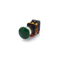 Botão de Emergência Tipo Cogumelo Pulsador 40mm Verde - LAY80-PC35 - JNG