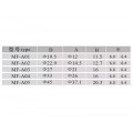Knob com Parafuso - MF-A03