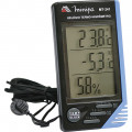Termo Higrômetro MT-241 - Temperatura int. e ext. e umidade relativa. - Minipa