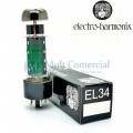 Válvula EL34EH 6CA7 Pentodo de Potência Electro-Harmonix