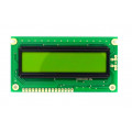 Display LCD 16x02 Verde sem Luz de Fundo (Back Light) WH-1602A-NYG-JT - Winstar