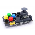 Módulo de Joystick para Games Shield Compatível com Arduino com botões coloridos - GC-05