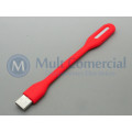 Lâmpada Led USB Portátil - Vermelho