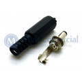 Plug P4 DC 1,0x3,8mm Pino 9mm - JL13006A
