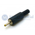 Plug P4 DC 1.0/2.5 Pino 9mm - JL13003