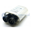 Capacitor para Microondas 0.87uF/2100VAC 50/60Hz -20/+85ºC Alta Tensão