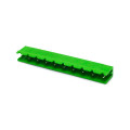 Conector Verde Multipolar STLZ960 Macho 180º (Vertical) Com as Laterais Abertas - Passo 7,62mm - 2 a 10 Vias - Phoenix Mecano