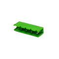 Conector Verde Multipolar STLZ960 Macho 180º (Vertical) Com as Laterais Abertas - Passo 7,62mm - 2 a 10 Vias - Phoenix Mecano