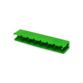 Conector Verde Multipolar STLZ960 Macho 180º (Vertical) Com as Laterais Abertas - Passo 7,62mm - 2 a 10 Vias - Phoenix Mecano