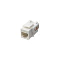 Keystone Fêmea RJ45 CAT6 8P8C Branco - WT-2002