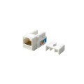 Keystone Fêmea RJ45 CAT6 8P8C Branco - WT-2002