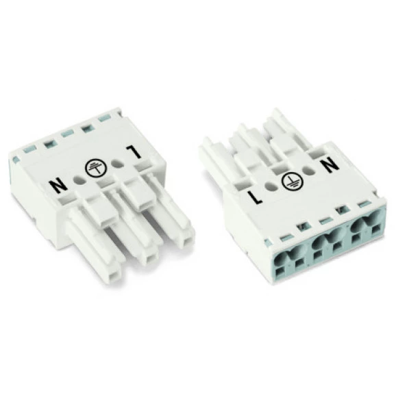 Conector Winsta Macho 3 Pólos - 770-223 - Wago  