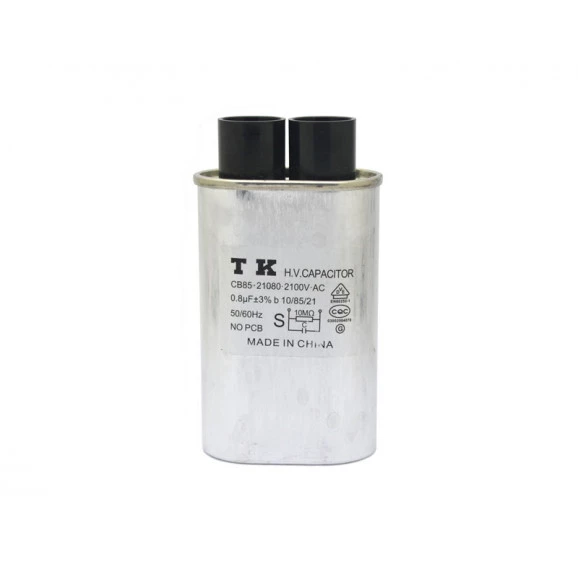 Capacitor para Microondas 0.80uF/2100Vac 50/60Hz +-3% Alta Tensão