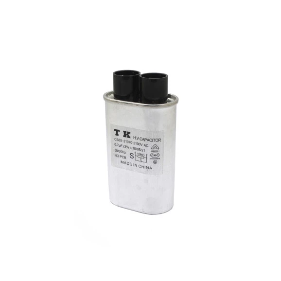 Capacitor para Microondas 0.7uF/2100Vac +-3% 50/60Hz